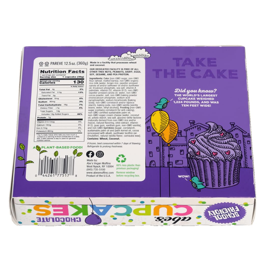 Abe's Cupcake Chocolate, Frozen