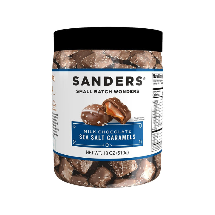 Sanders Milk Chocolate Sea Salt Caramels