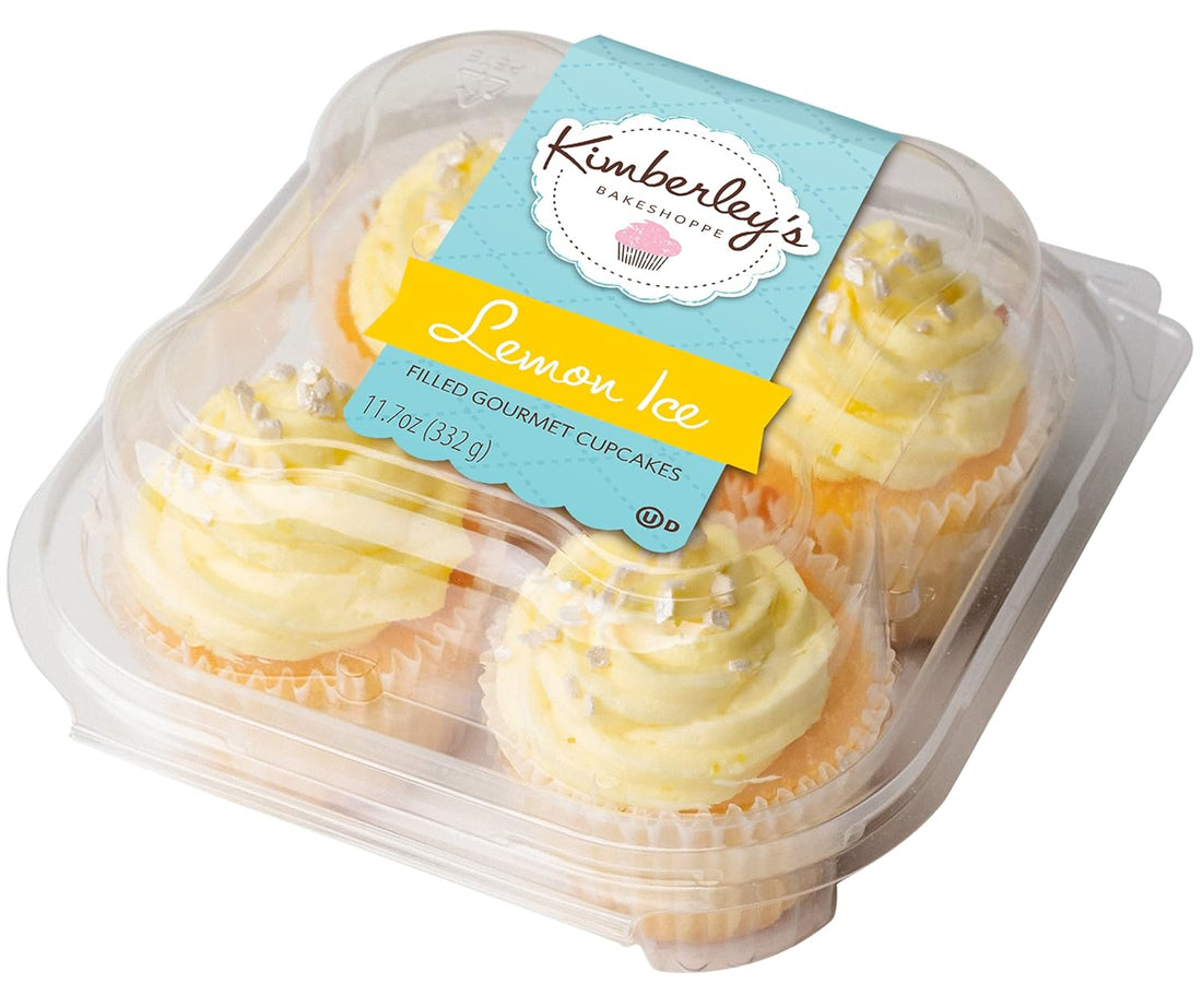 Kimberley's Bakeshoppe, Lemon Ice Filled Gourmet Cupcakes