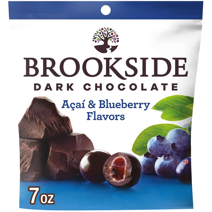 BROOKSIDE Dark Chocolate, Acai and Blueberry Flavored Snacking