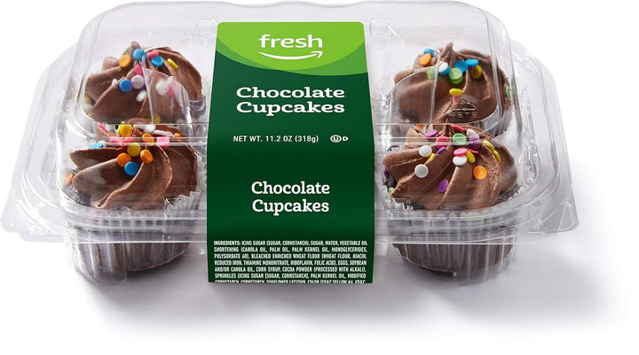 Fresh, Chocolate Cupcakes,