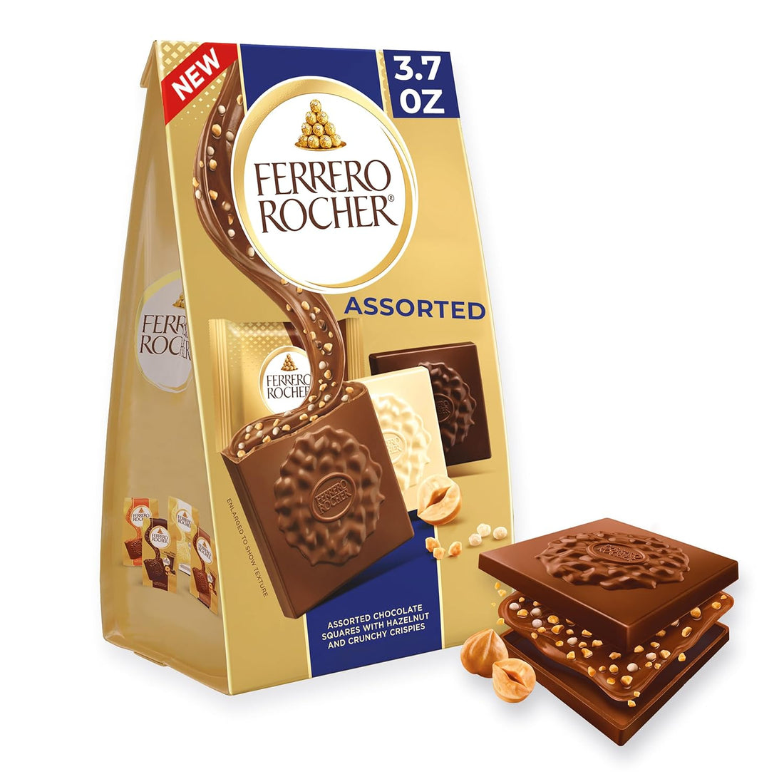 Ferrero Rocher Premium Assorted chocolate squares