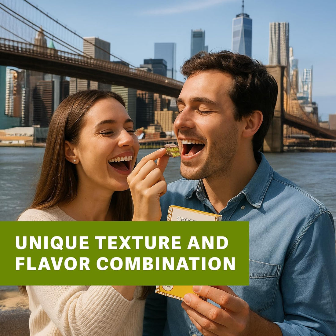 Luxury Dubai Chocolate Bar – Belgian Chocolate Filled with Pistachio Cream,