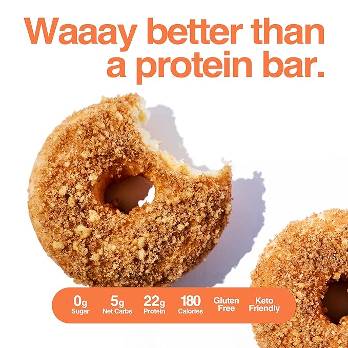 Protein Donuts - Crumbly Cinnamon